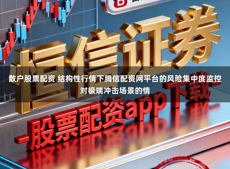 散户股票配资 结构性行情下腾信配资网平台的风险集中度监控对极端冲击场景的情