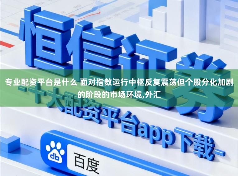 专业配资平台是什么 面对指数运行中枢反复震荡但个股分化加剧的阶段的市场环境,外汇