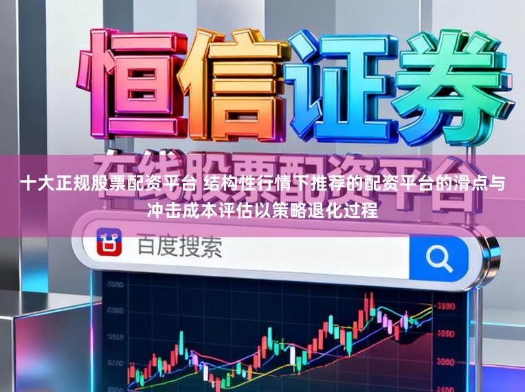 十大正规股票配资平台 结构性行情下推荐的配资平台的滑点与冲击成本评估以策略退化过程