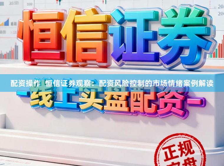 配资操作  恒信证券观察：配资风险控制的市场情绪案例解读