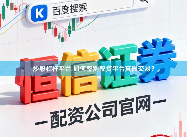 炒股杠杆平台 如何鉴别配资平台真假交易？